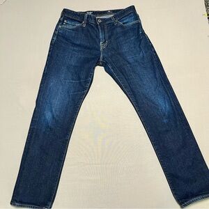 AG Adriano Goldschmied The Everett Slim Straight Men’s Jeans 30x32 Dark Wash